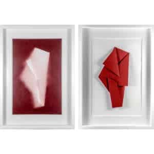 Edgar Solórzano |  Tres estados de plegado -1-69 díptico