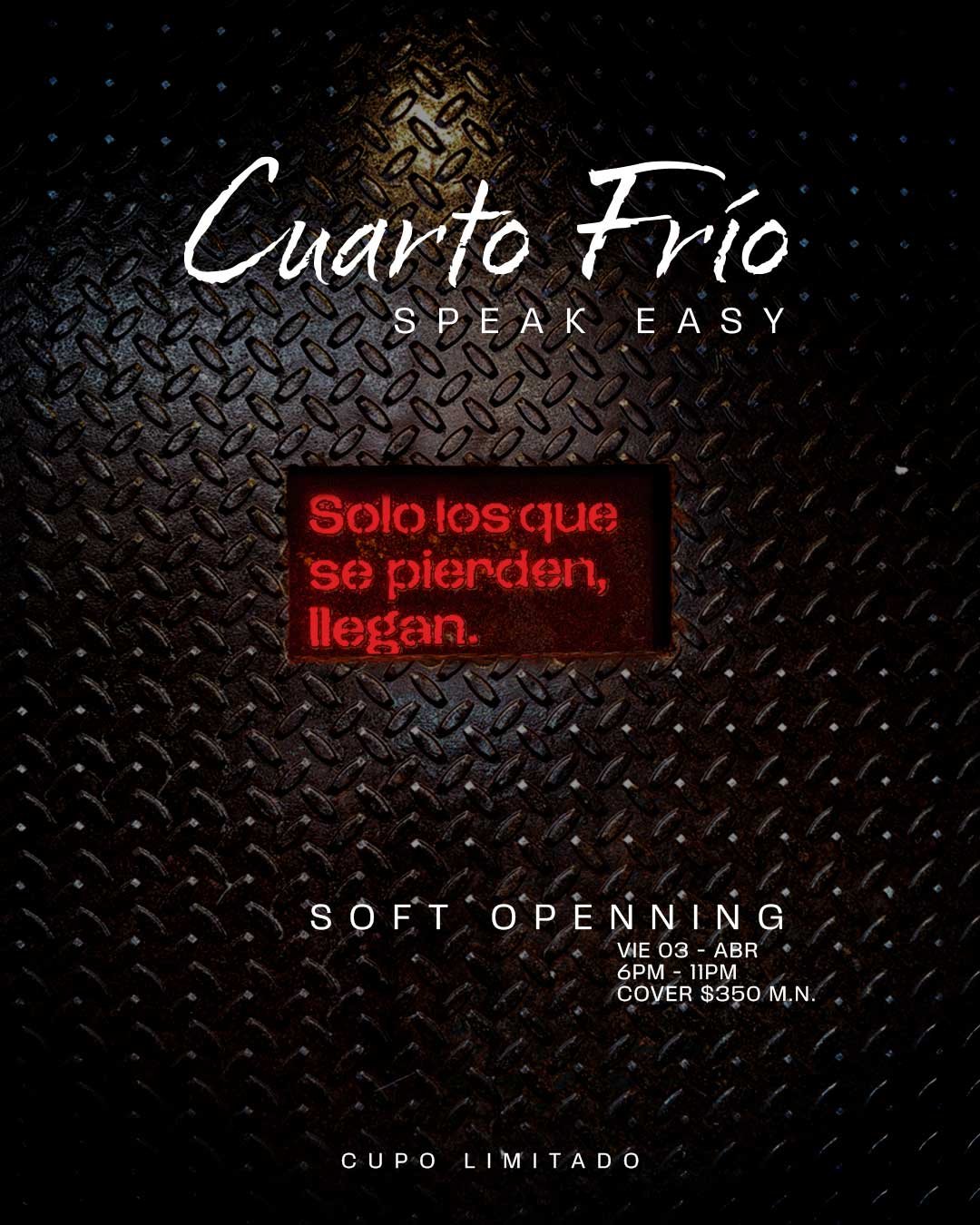 Cuarto Frío | 3 DE ABRIL