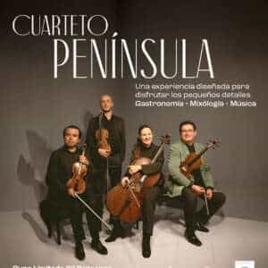 Cuarteto Península en Concierto | 28 DE AGOSTO