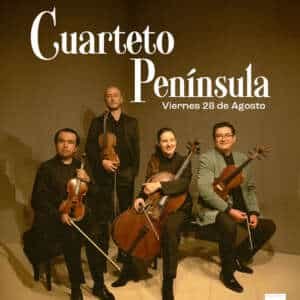 Cuarteto Península en Concierto | 28 DE AGOSTO