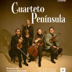Cuarteto Península en Concierto | 28 DE AGOSTO