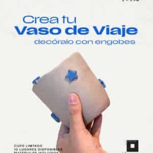 POP UP | Crea tu vaso de viaje