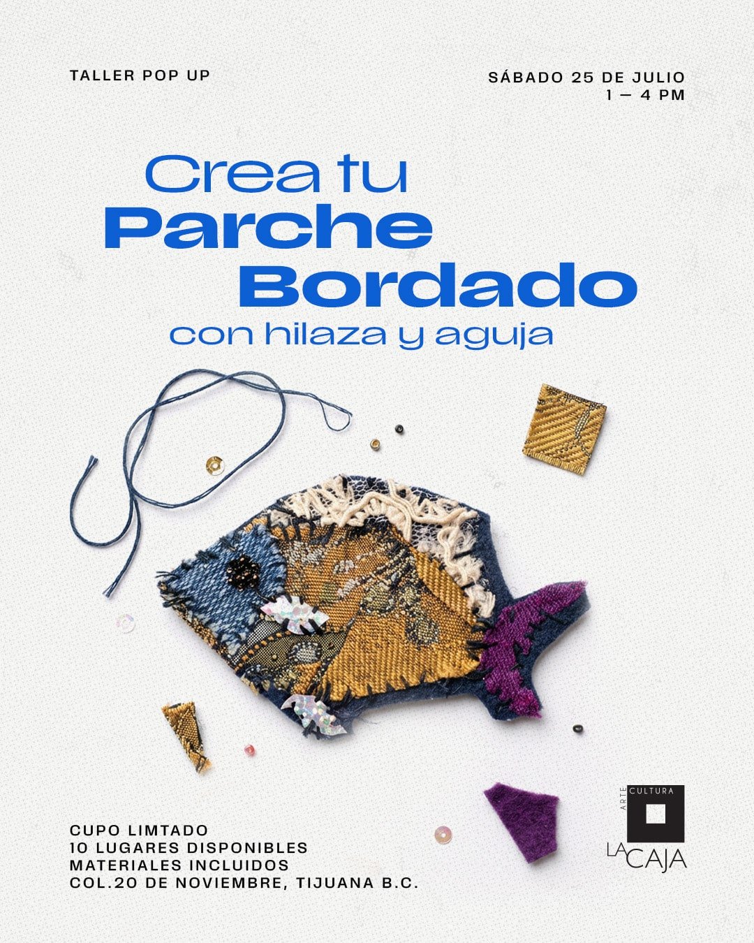 POP UP | Borda tu propio parche